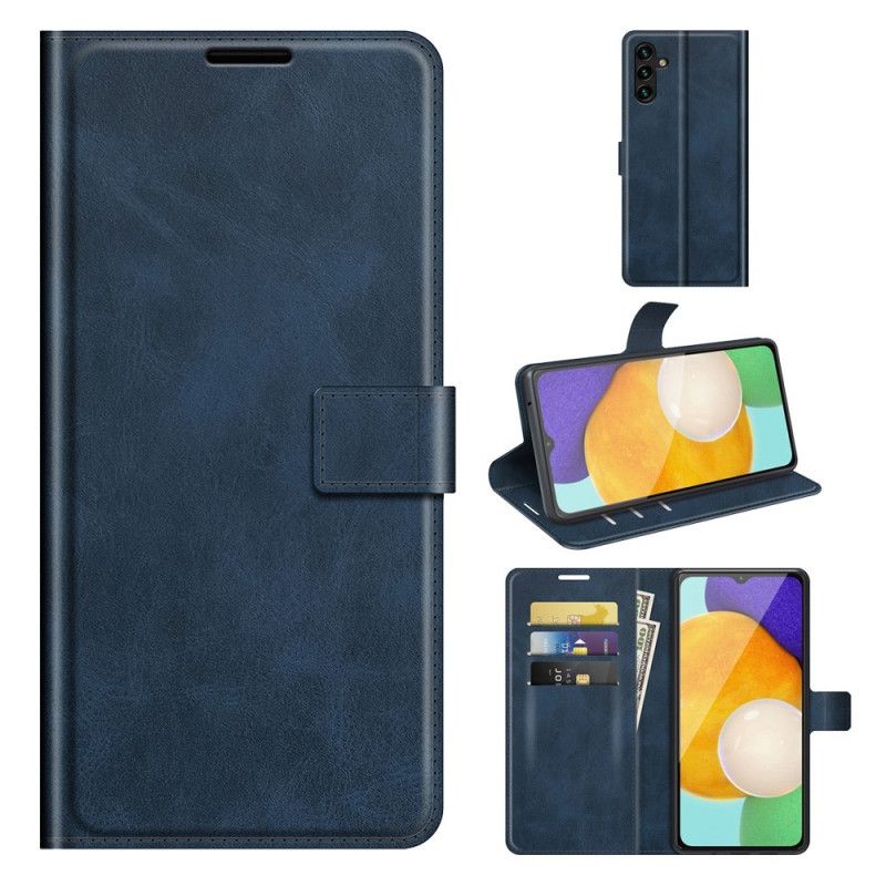 Flip Cover Samsung Galaxy A13 5g Slank Imiteret Læder