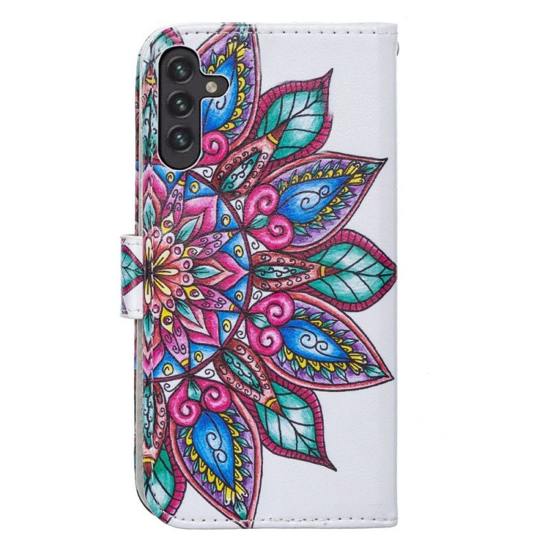 Flip Cover Samsung Galaxy A13 5g Tegnet Mandala