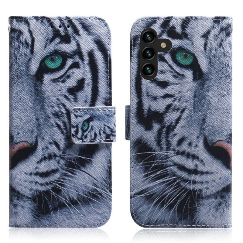 Flip Cover Samsung Galaxy A13 5g Tiger Face