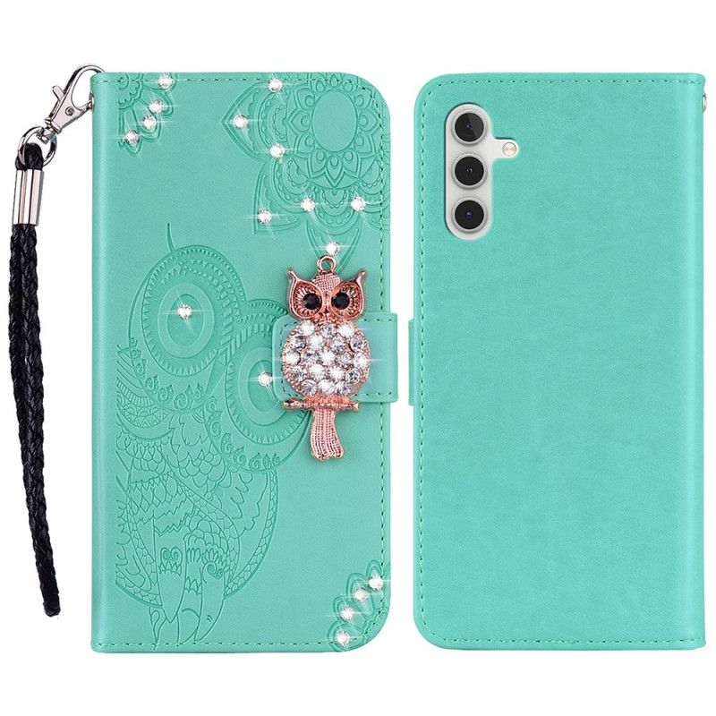 Flip Cover Samsung Galaxy A13 5g Ugle Mandala Og Charm