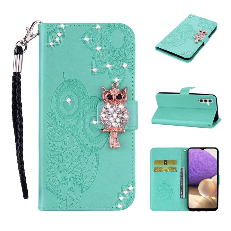 Flip Cover Samsung Galaxy A13 5g Ugle Mandala Og Charm