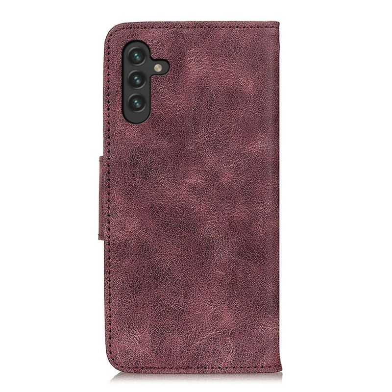 Flip Cover Samsung Galaxy A13 5g Vintage Split Læder