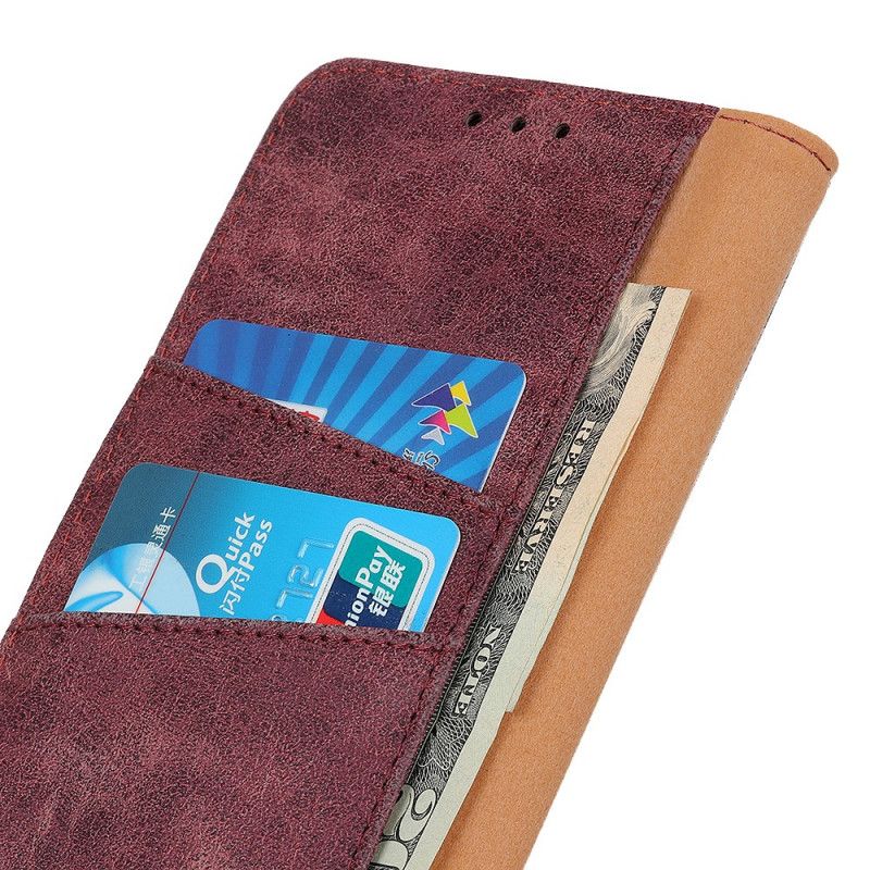 Flip Cover Samsung Galaxy A13 5g Vintage Split Læder