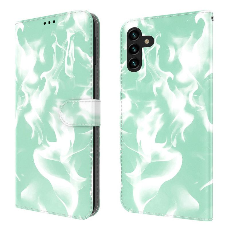 Flip Cover Til Samsung Galaxy A13 5g Abstrakt Mønster