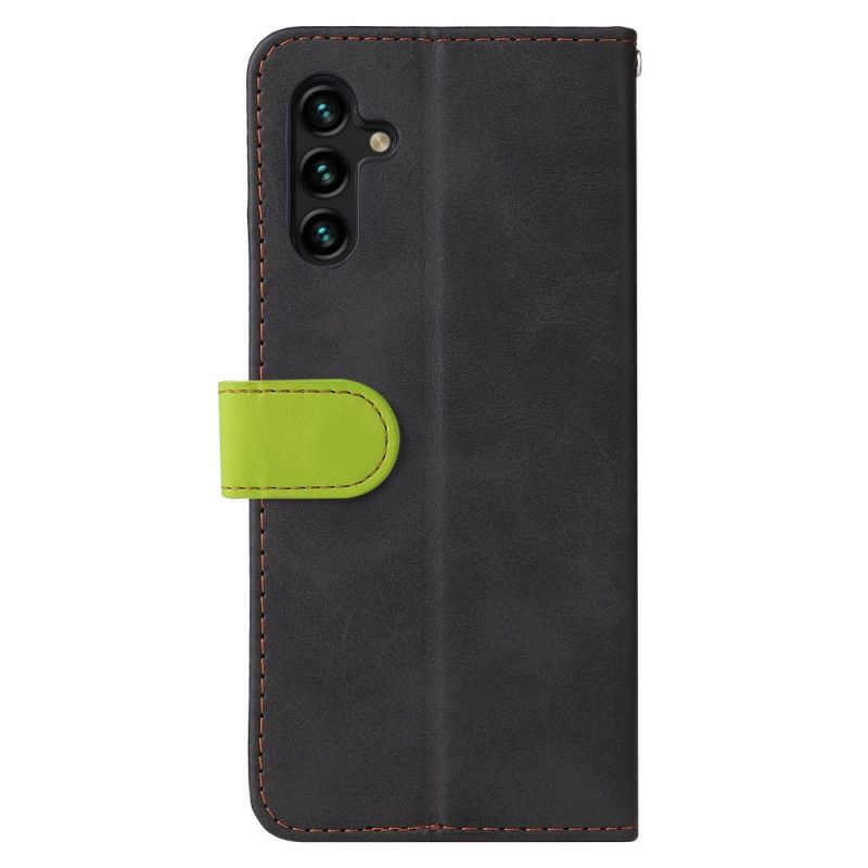 Flip Cover Til Samsung Galaxy A13 5g Bicolor