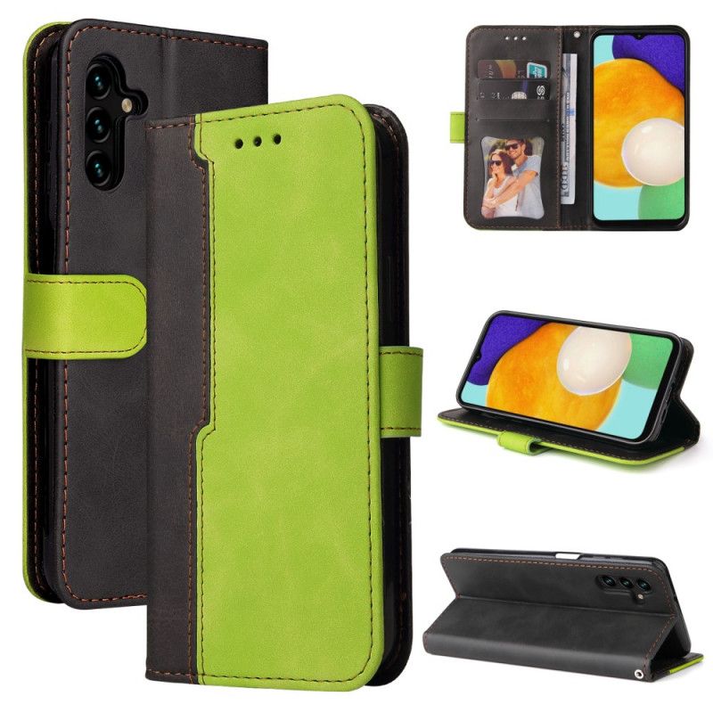 Flip Cover Til Samsung Galaxy A13 5g Bicolor