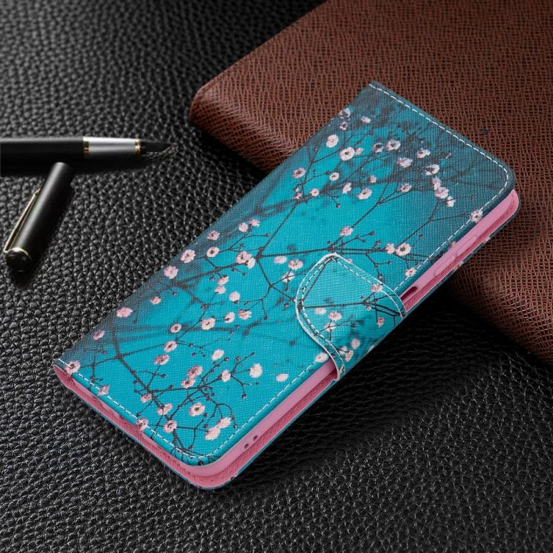 Flip Cover Til Samsung Galaxy A13 5g Blomstrende Træ