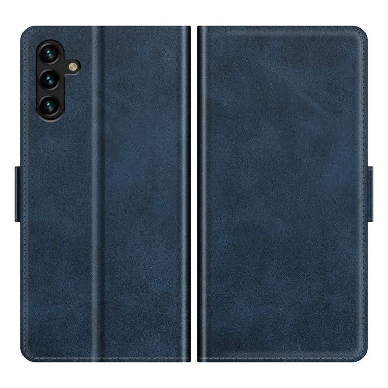 Flip Cover Til Samsung Galaxy A13 5g Lædereffektdesign