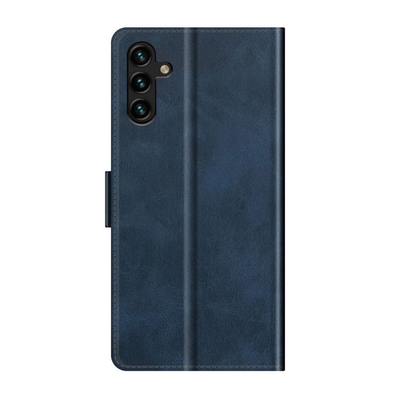 Flip Cover Til Samsung Galaxy A13 5g Lædereffektdesign