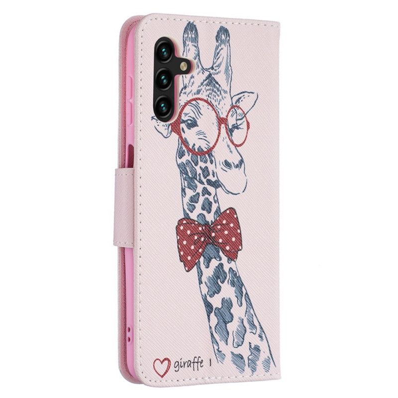 Læder Cover Samsung Galaxy A13 5g Brainy Giraffe