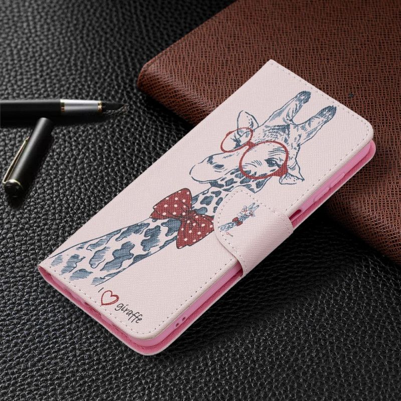 Læder Cover Samsung Galaxy A13 5g Brainy Giraffe