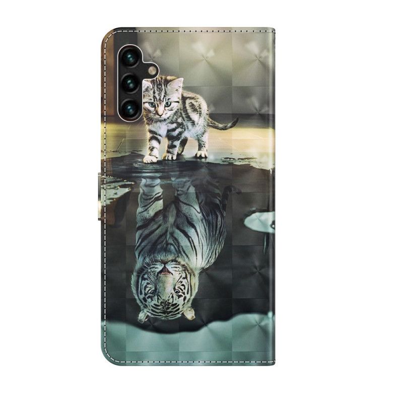 Læder Cover Samsung Galaxy A13 5g Ernest The Tiger