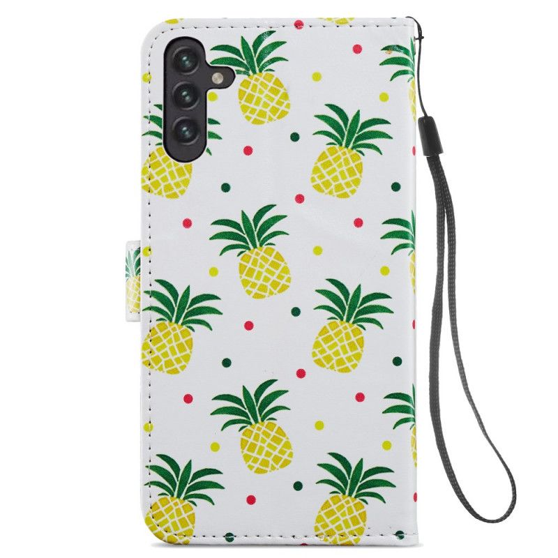 Læder Cover Samsung Galaxy A13 5g Flight Of Butterflies