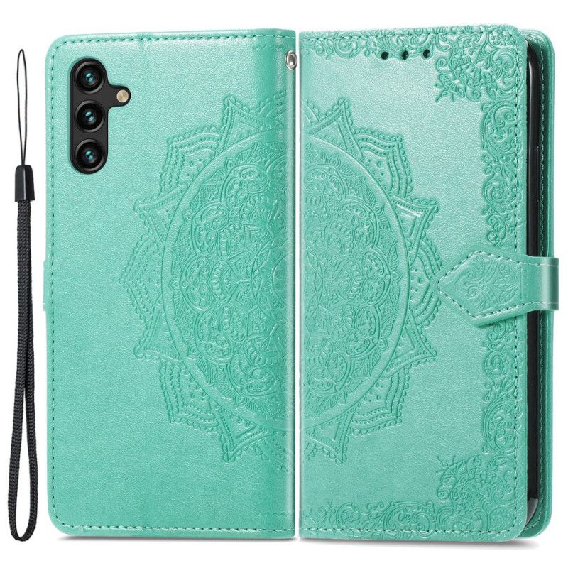 Læder Cover Samsung Galaxy A13 5g Mandala Middelalder