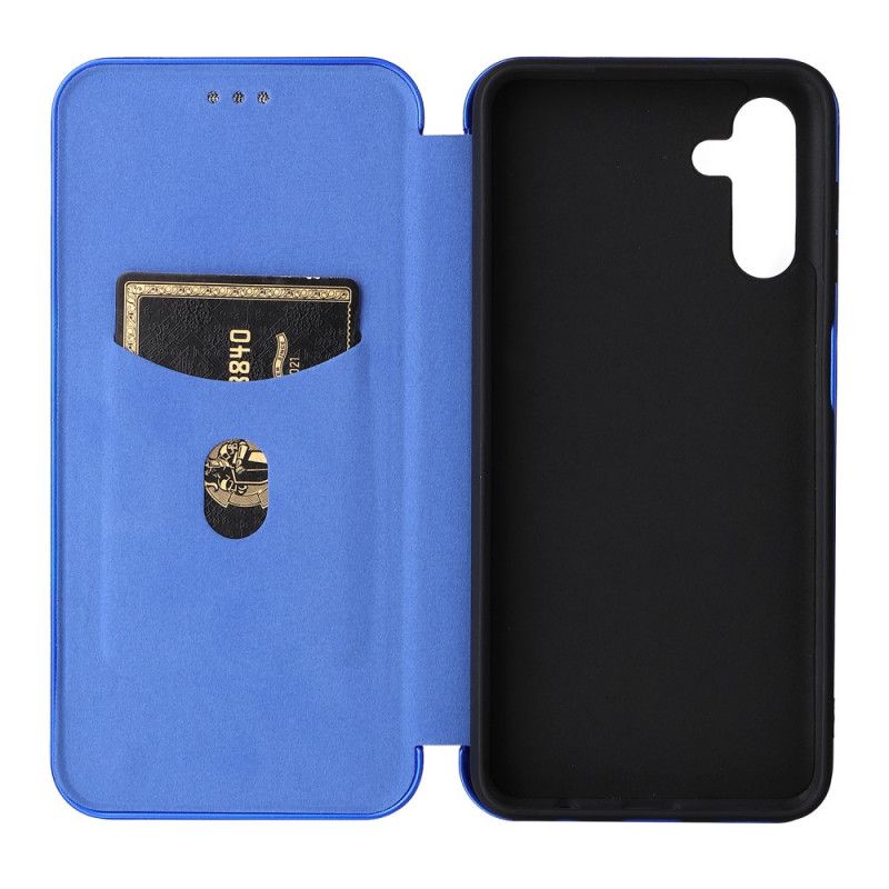 Læder Cover Samsung Galaxy A13 5g Telefon Etui Kulfiber