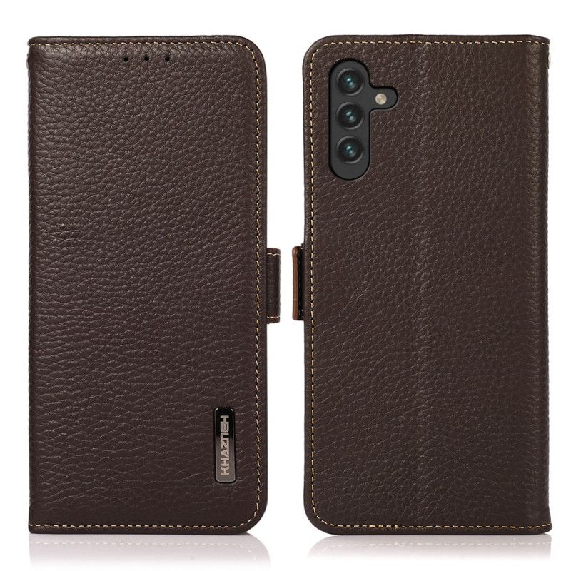 Læder Cover Samsung Galaxy A13 5g Telefon Etui Litchi Læder Khazneh Rfid