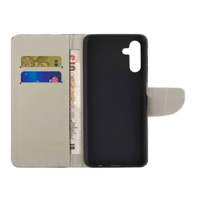 Læder Cover Samsung Galaxy A13 5g Telefon Etui London Life