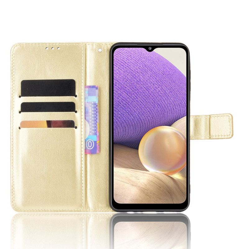 Læder Cover Samsung Galaxy A13 5g Telefon Etui Prangende Imiteret Læder