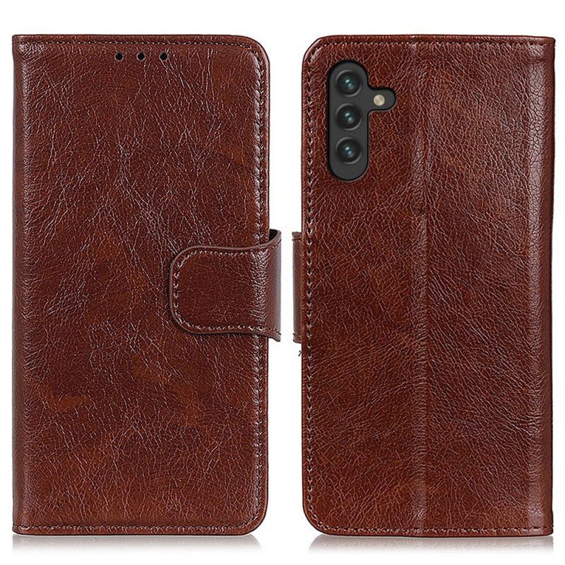 Læder Cover Samsung Galaxy A13 5g Telefon Etui Split Nappa Læder