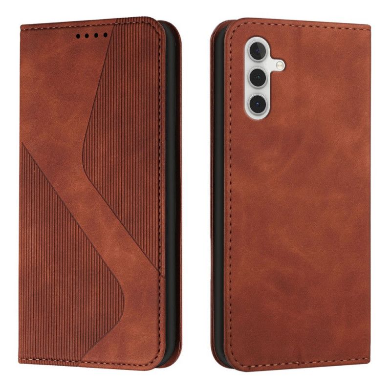 Læder Cover Samsung Galaxy A13 5g Telefon Etui Style Læder S-design