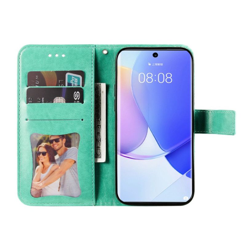 Læder Cover Huawei Nova 9 / Honor 50 Telefon Etui Mandala