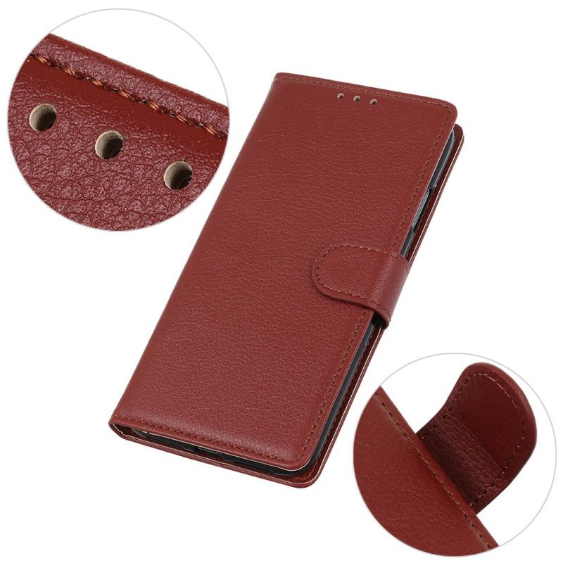 Læder Cover Huawei Nova 9 / Honor 50 Telefon Etui Traditionelt Litchi