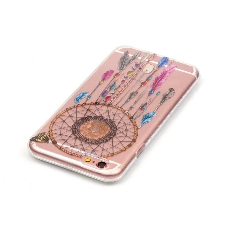 Cover for iPhone 6 / 6S Gennemsigtig Farverig Drømmefanger