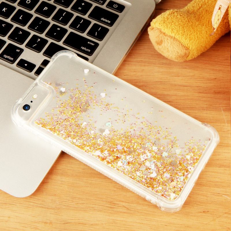 Cover for iPhone 6 / 6S Lyserød Lystglitter