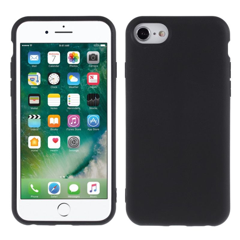 Cover for iPhone 6 / 6S Rød Silikone-Finhed 2.5 Mm