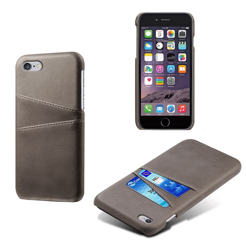 Cover for iPhone 6 / 6S Sort Kortholder