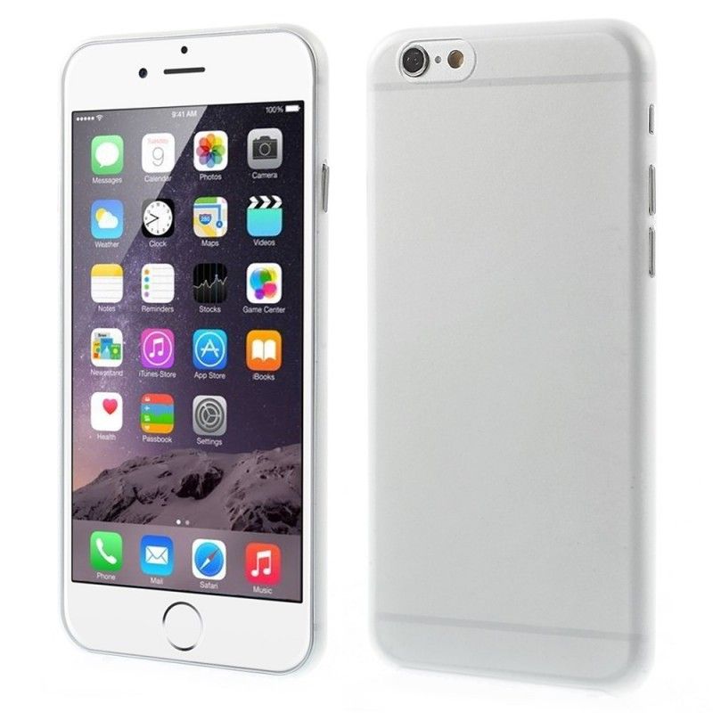 Cover for iPhone 6 / 6S Sort Ultrafin - 03Mm