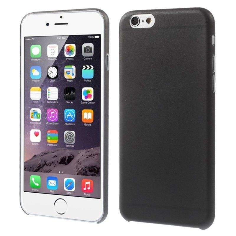 Cover for iPhone 6 / 6S Sort Ultrafin - 03Mm