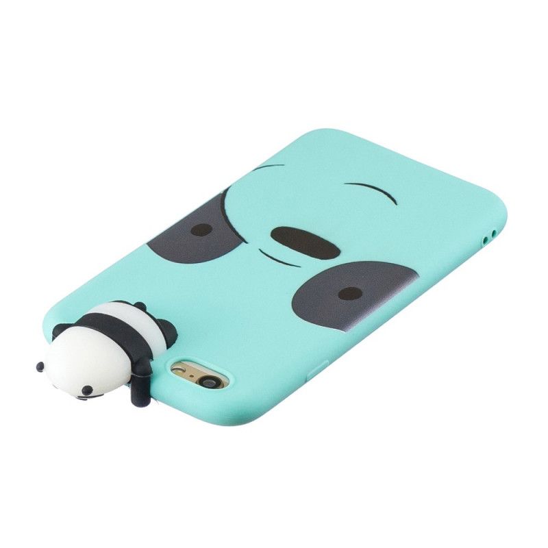 Cover iPhone 6 / 6S Sort Eric Den 3D Panda