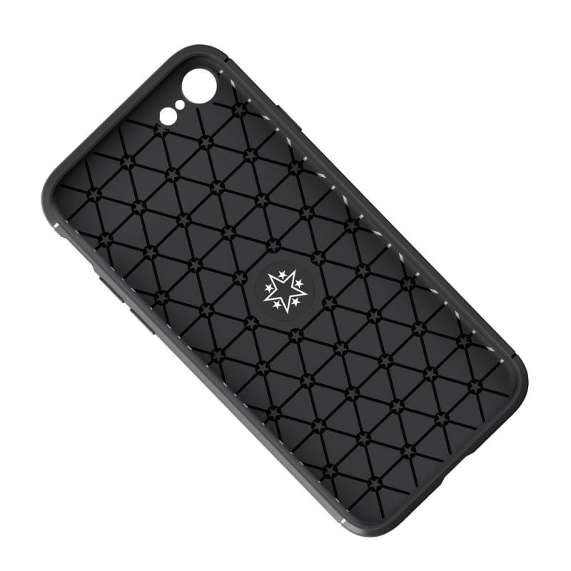 Cover iPhone 6 / 6S Sort Magnetisk Roterende Ring