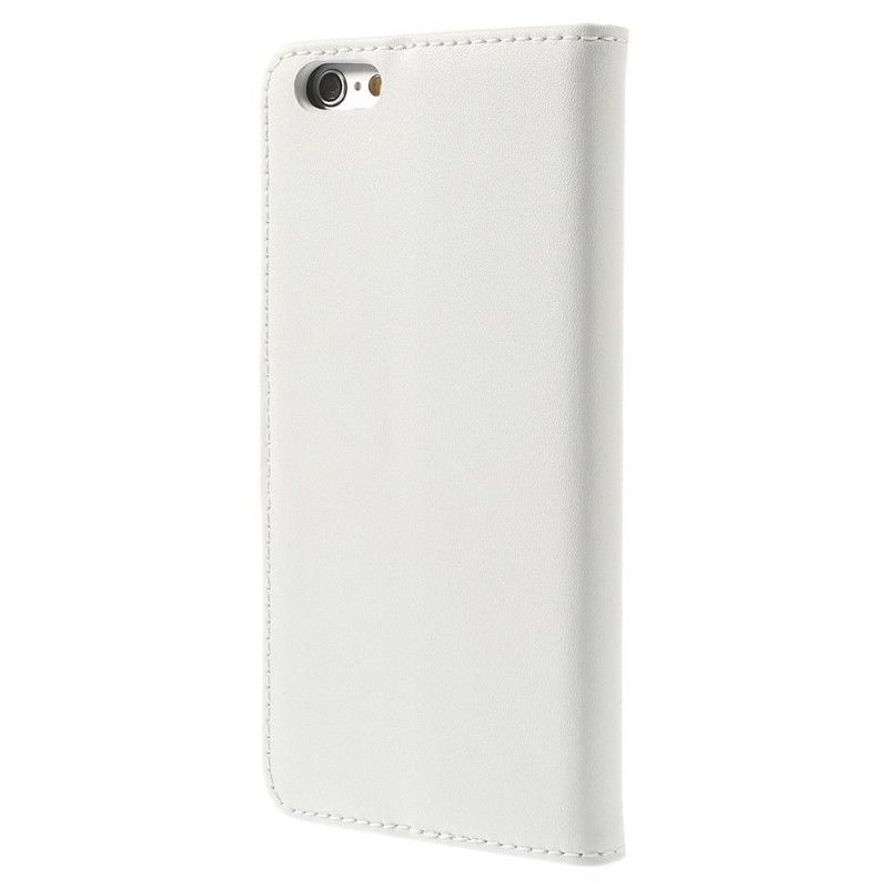 Flip Cover iPhone 6 / 6S Lyseblå Mobilcover Med Magnetisk Lukning