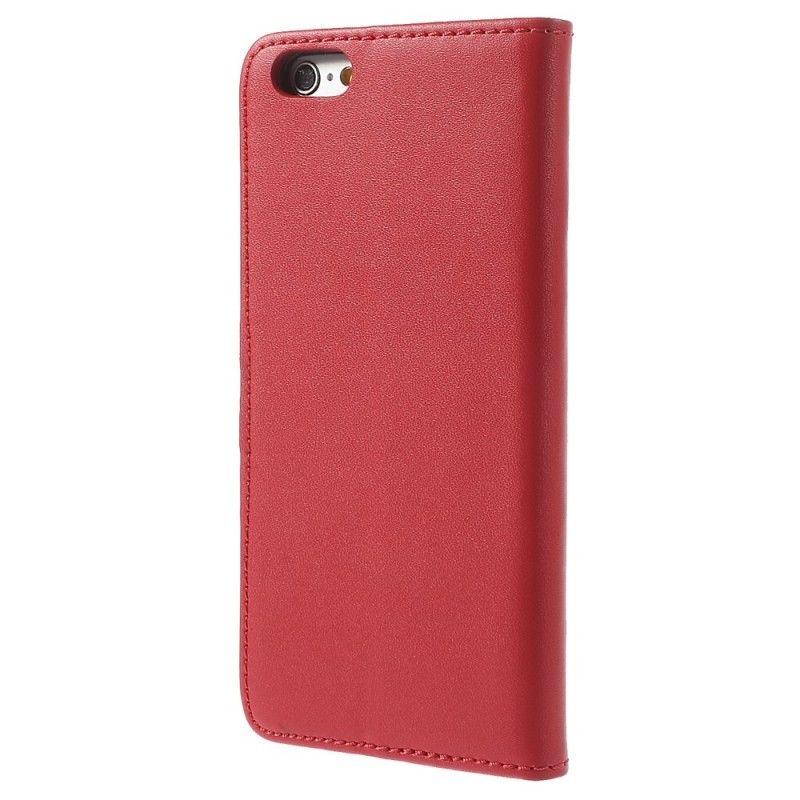 Flip Cover iPhone 6 / 6S Lyseblå Mobilcover Med Magnetisk Lukning