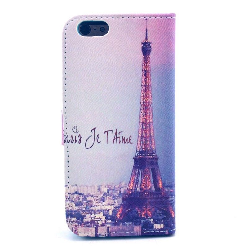 Flip Cover iPhone 6 / 6S Mobilcover Paris. Jeg Elsker Dig