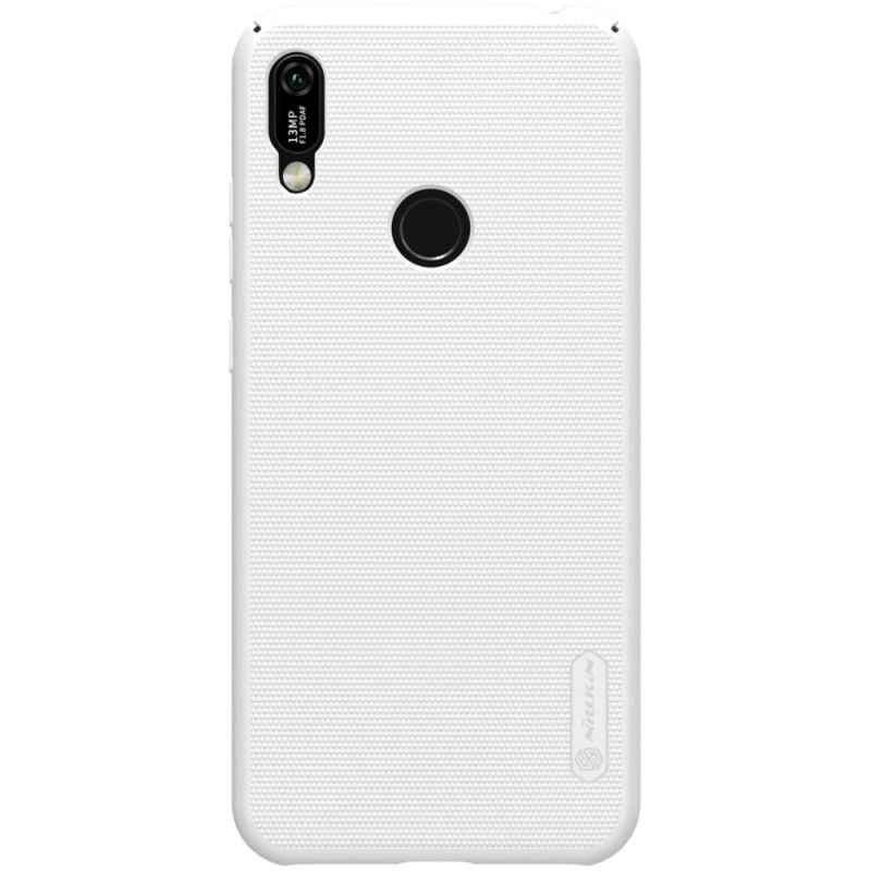 Cover Huawei Y6 2019 Hvid Stiv Frostet Nillkin Beskyttelse