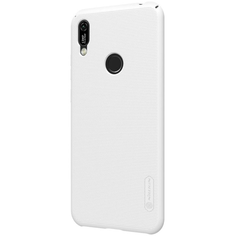 Cover Huawei Y6 2019 Hvid Stiv Frostet Nillkin Beskyttelse