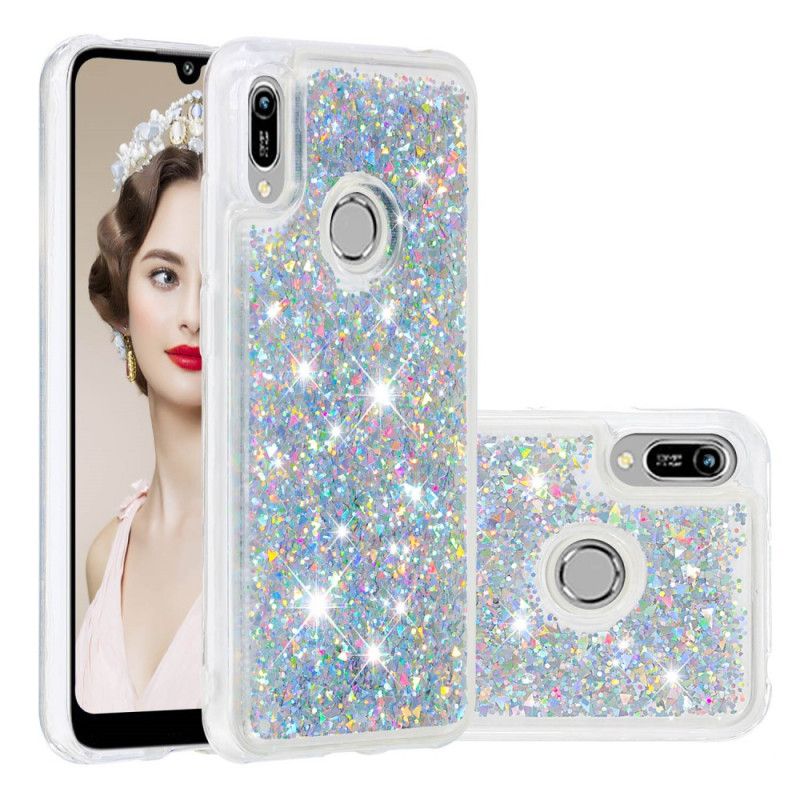 Cover Huawei Y6 2019 Lyserød Pro Jeg Glitter Original