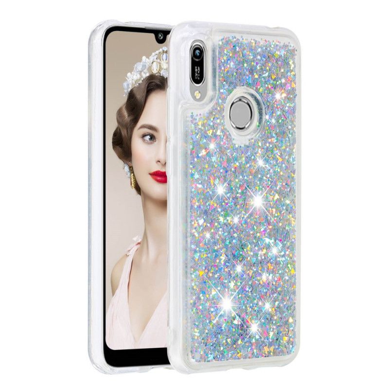 Cover Huawei Y6 2019 Lyserød Pro Jeg Glitter Original