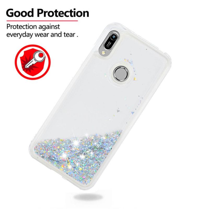 Cover Huawei Y6 2019 Lyserød Pro Jeg Glitter Original