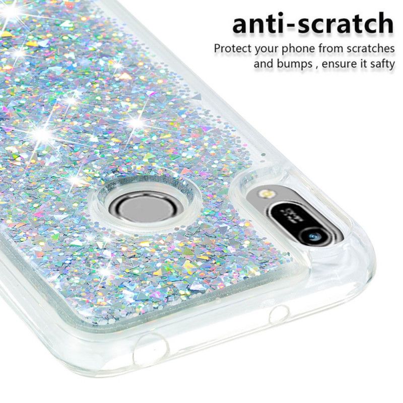 Cover Huawei Y6 2019 Lyserød Pro Jeg Glitter Original