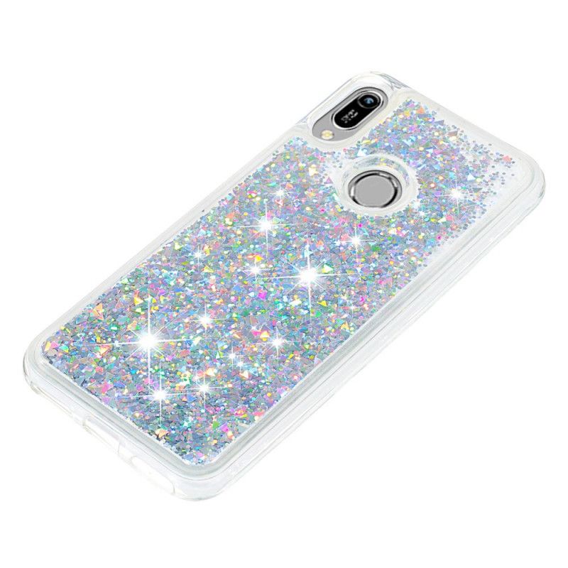 Cover Huawei Y6 2019 Lyserød Pro Jeg Glitter Original