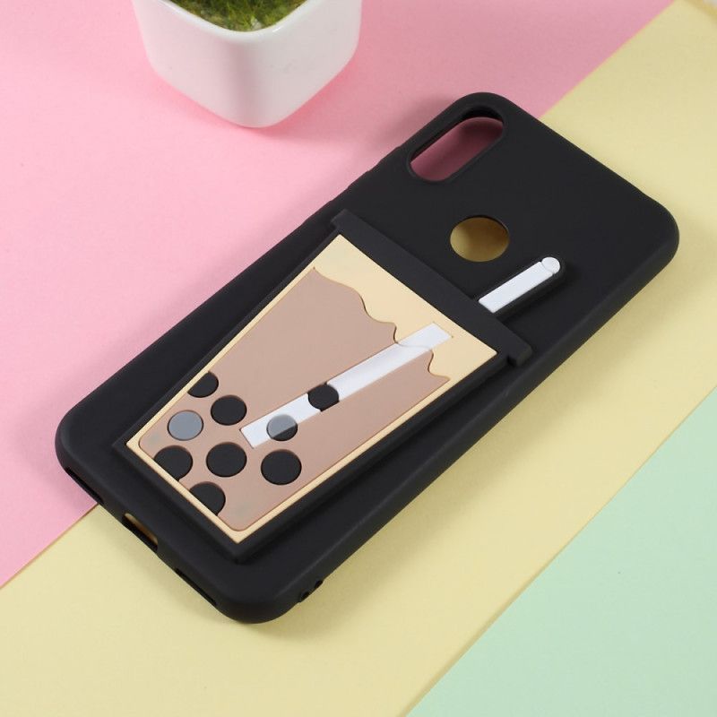 Cover Huawei Y6 2019 Sort 3D Boble Te