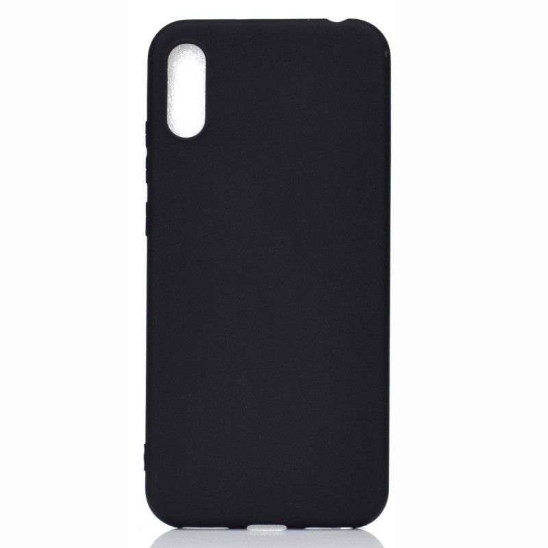 Cover Huawei Y6 2019 Sort Mat Silikone Original