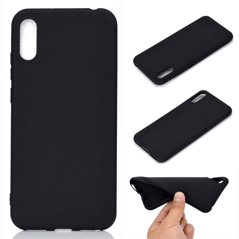 Cover Huawei Y6 2019 Sort Mat Silikone Original