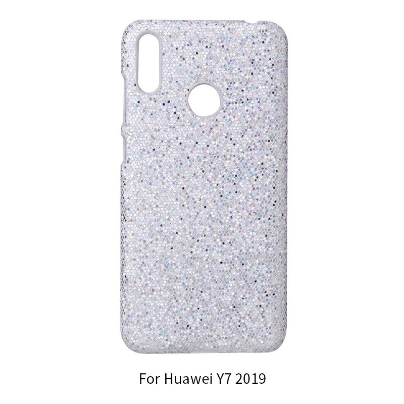 Cover Huawei Y6 2019 Sort Pailletter