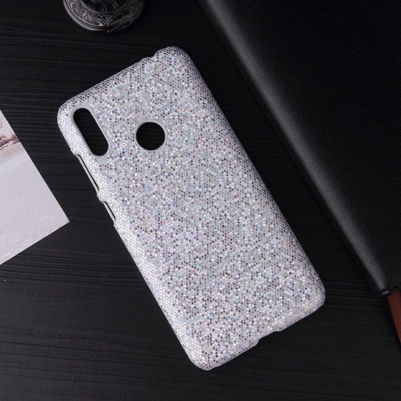 Cover Huawei Y6 2019 Sort Pailletter