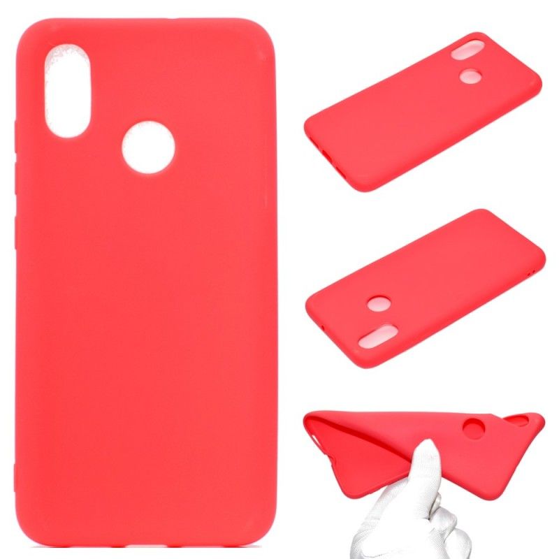 Cover Huawei Y6 2019 Sort Silikone Slik